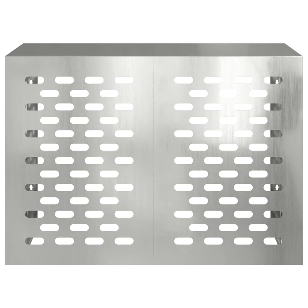 Air Conditioner Cover Silver 100 x 50 x 70 cm Galvanised Steel