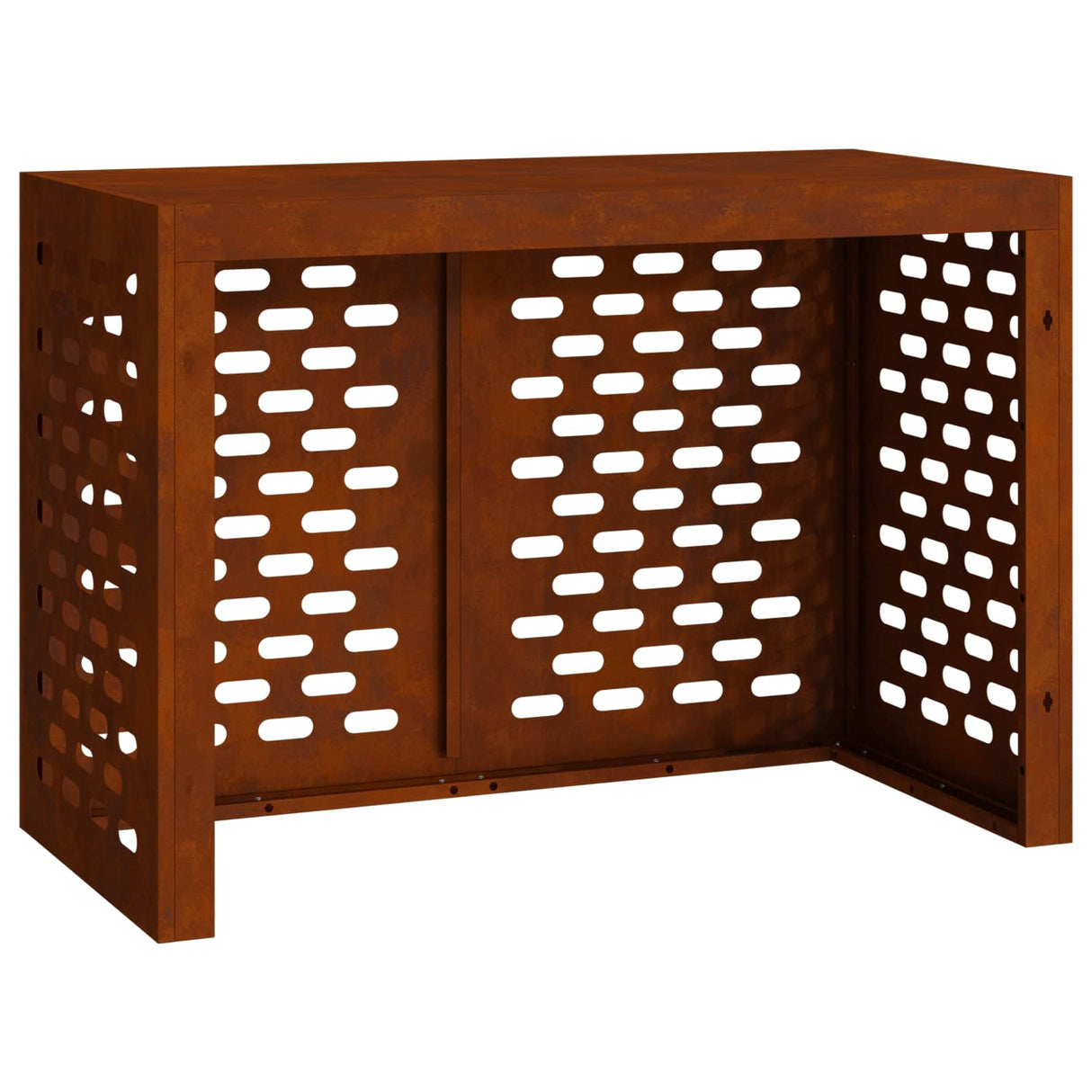 Air Conditioner Cover Rusty 100 x 50 x 70 cm Galvanised Steel