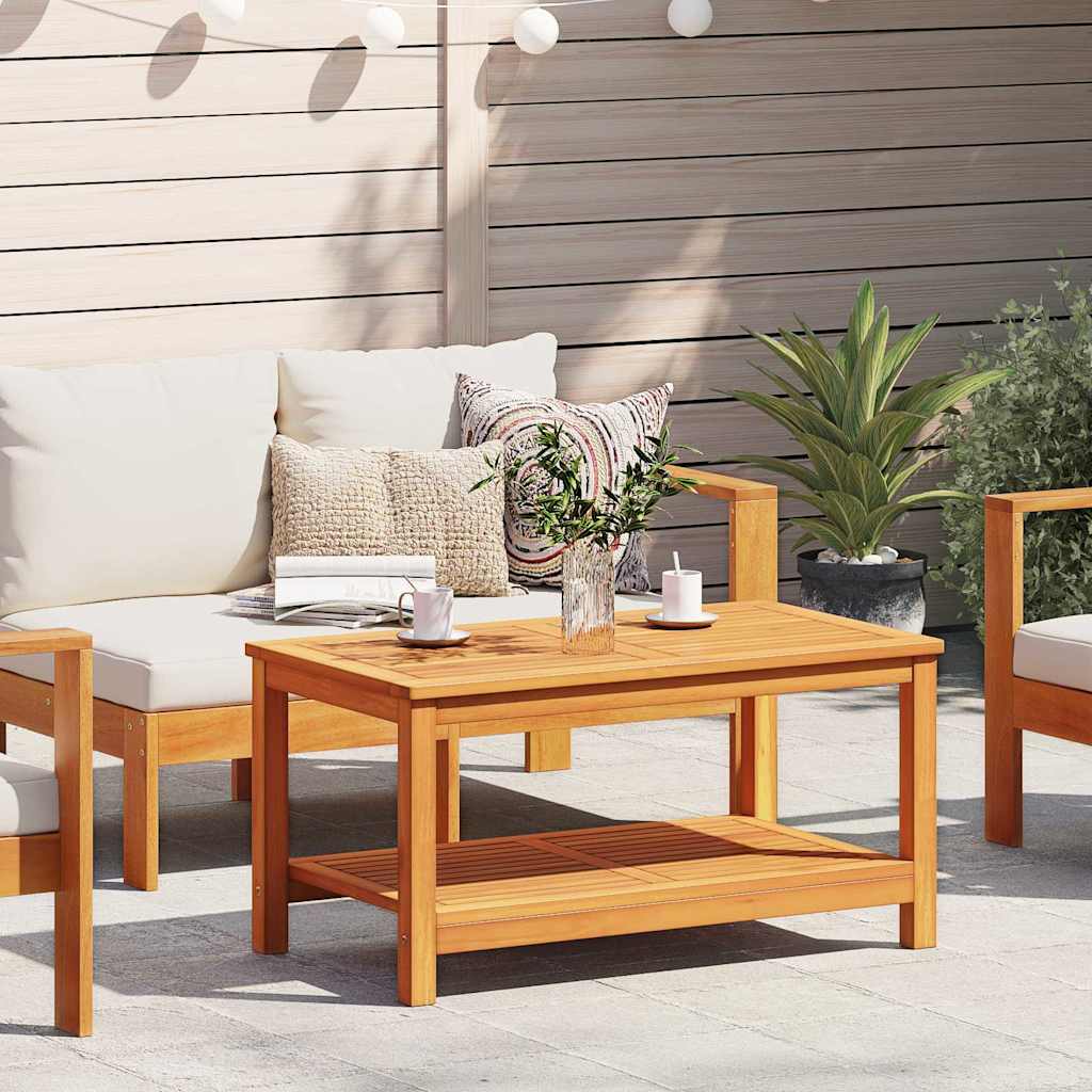 Coffee Table Brown 110 x 55 x 45 cm Solid acacia wood