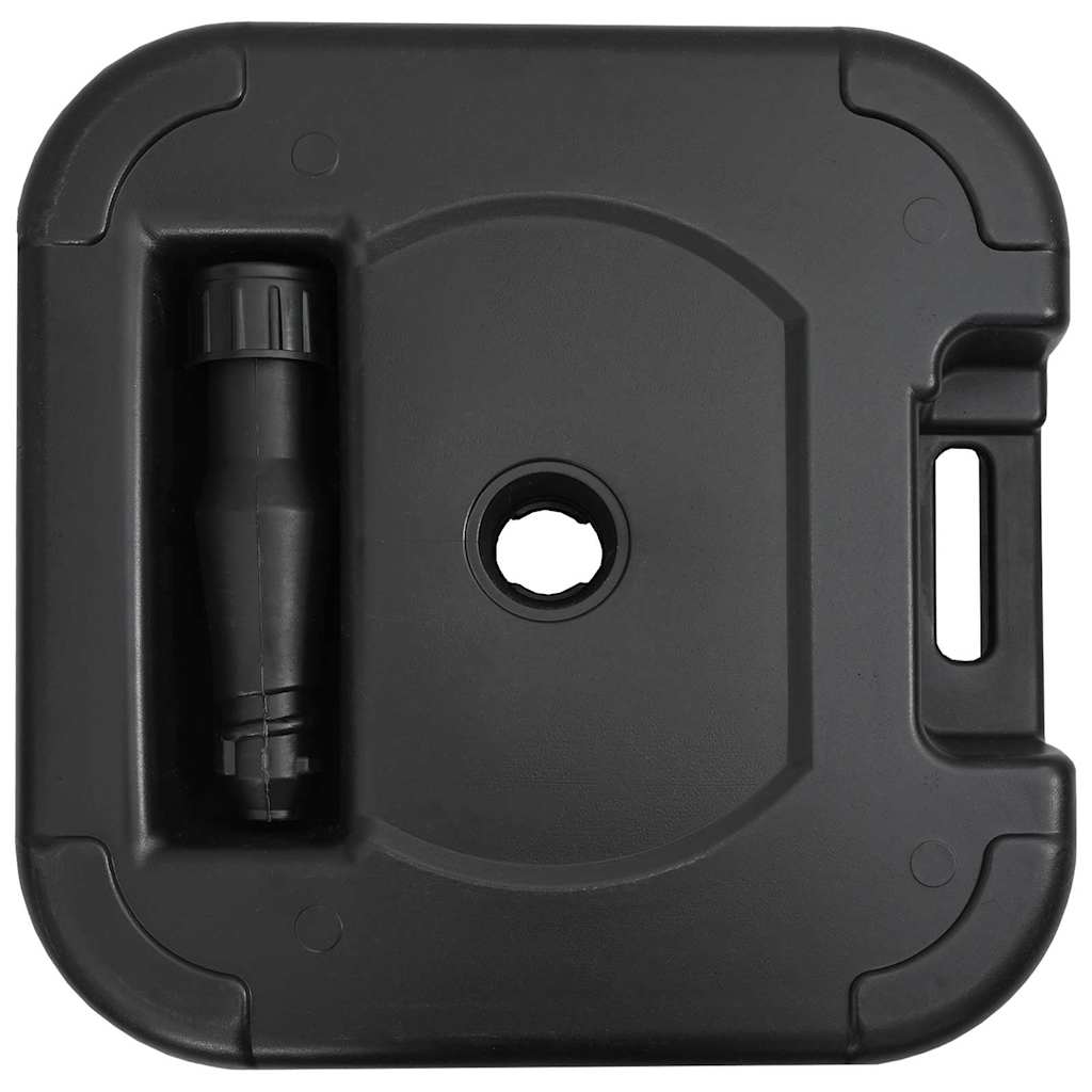 Outdoor Parasol Base Black 45 x 45 x 29.5 cm Plastic