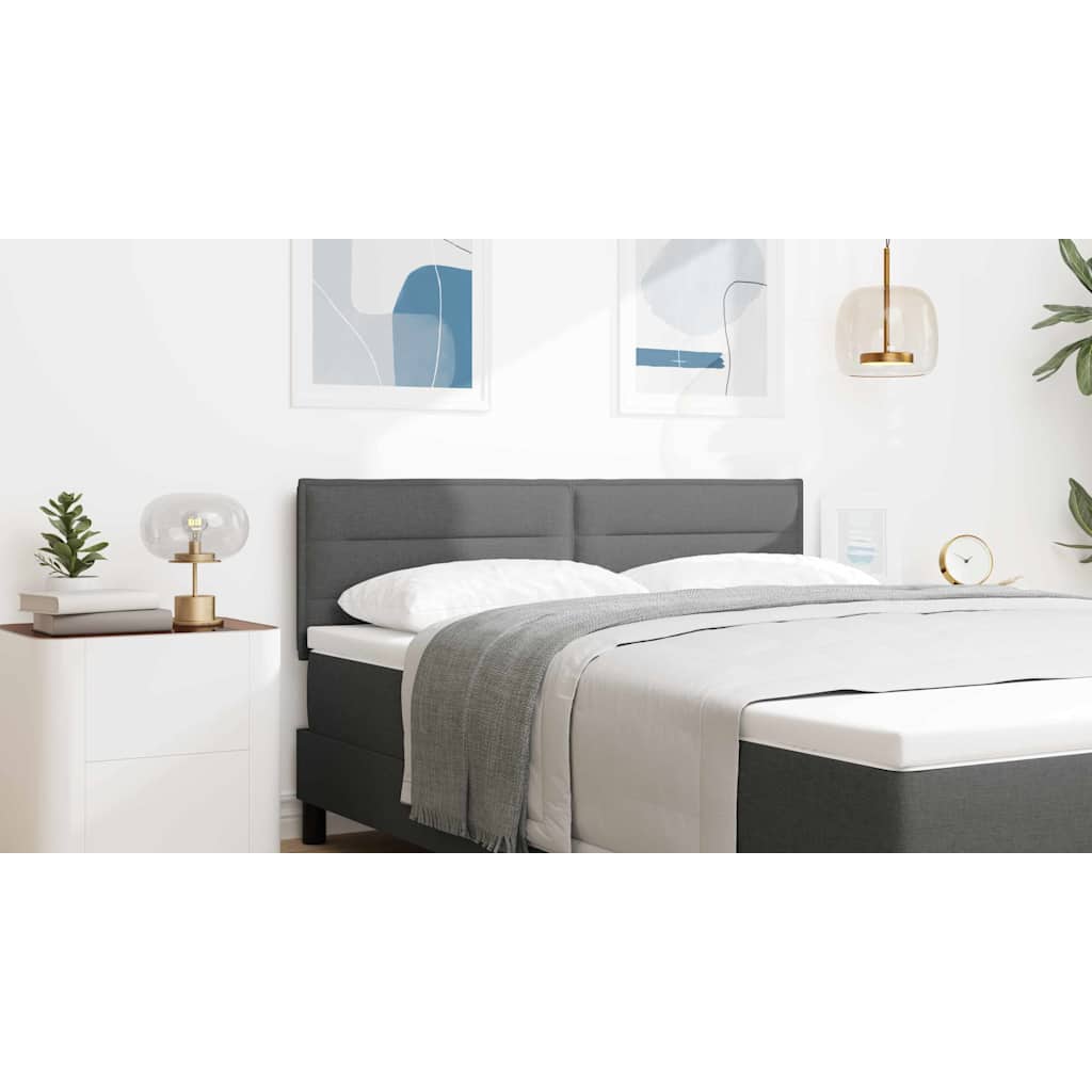 Headboard Dark Grey Fabric
