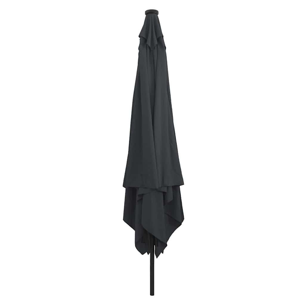 Garden Parasol Anthracite and Black 295 x 295 x 245 cm