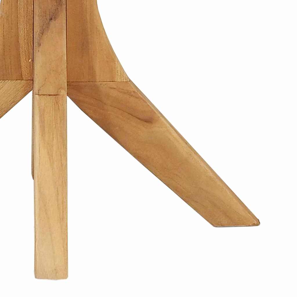 Coffee Table Brown 55 x 55 x 51 cm Solid teak wood