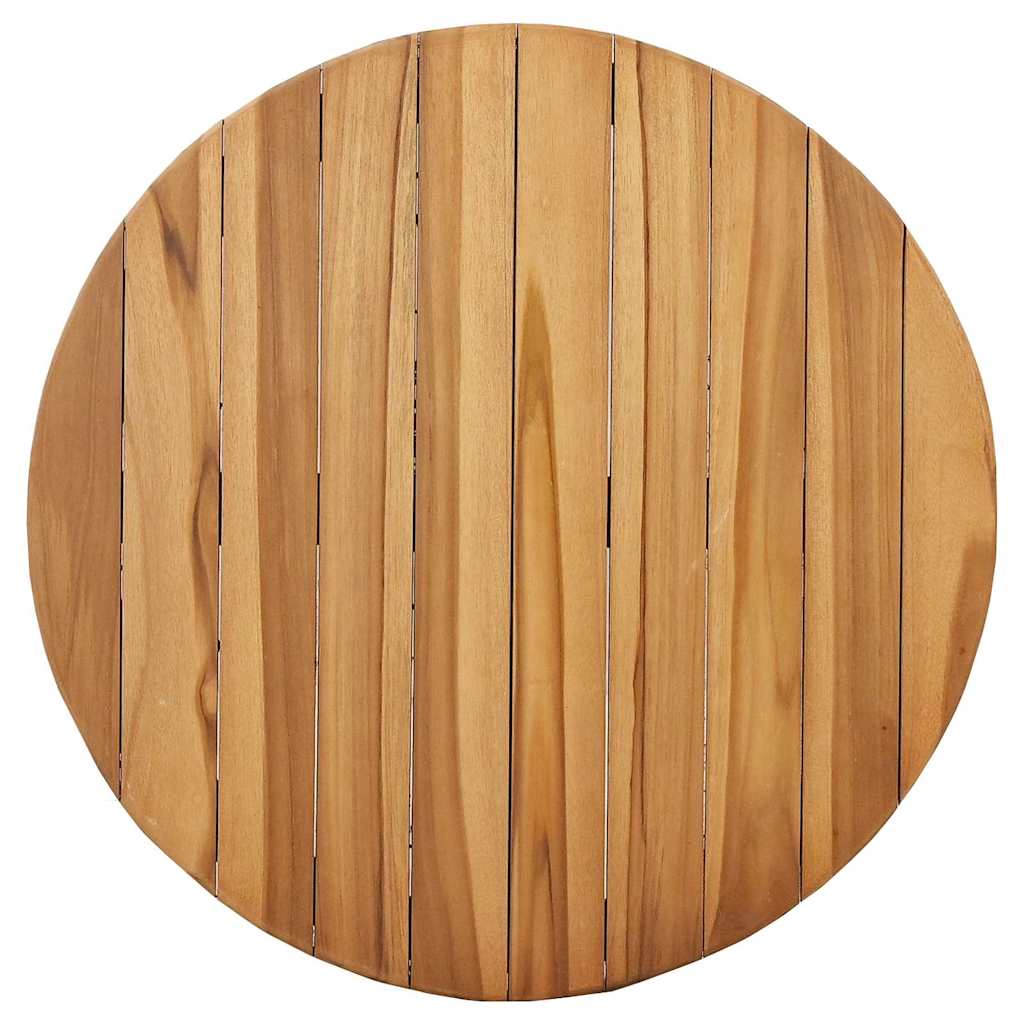 Side Table Brown 70 x 70 x 75 cm Solid Teak Wood