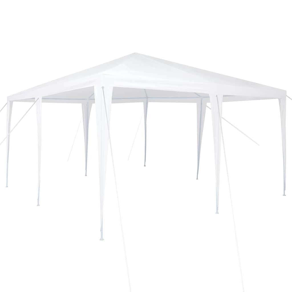 Party Tent White 400 x 400 x 266 cm Polyester and Steel