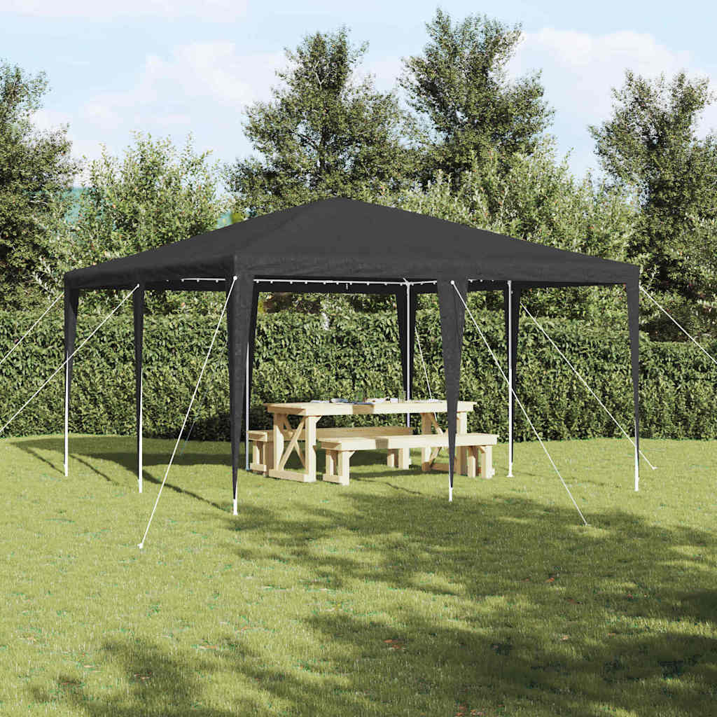 Party Tent Anthracite and White 400 x 400 x 266 cm