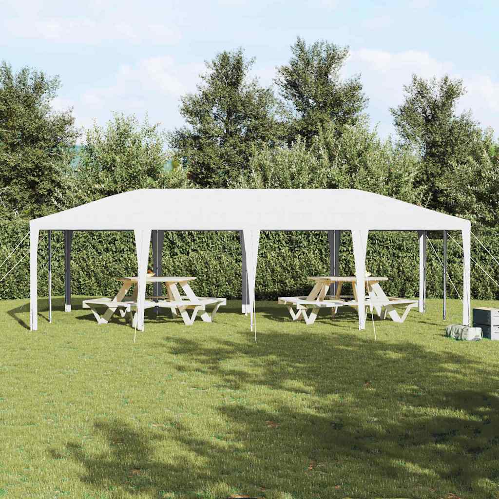 Party Tent White 800 x 400 x 266 cm Polyester and Steel