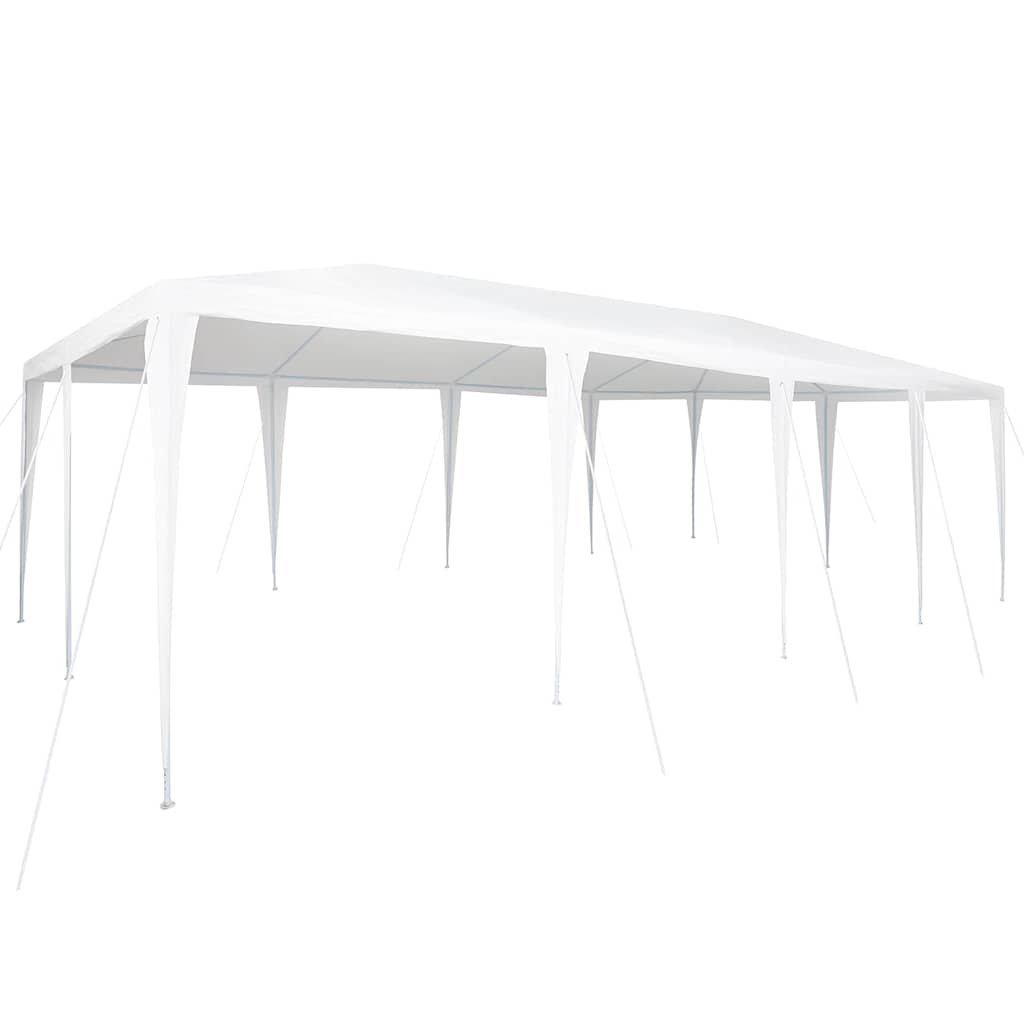 Party Tent White 800 x 400 x 266 cm Polyester and Steel