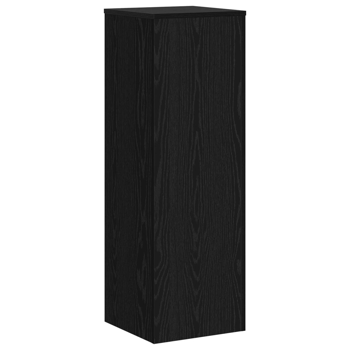 Plant Stand Black Oak 33 x 33 x 100 cm Engineered wood