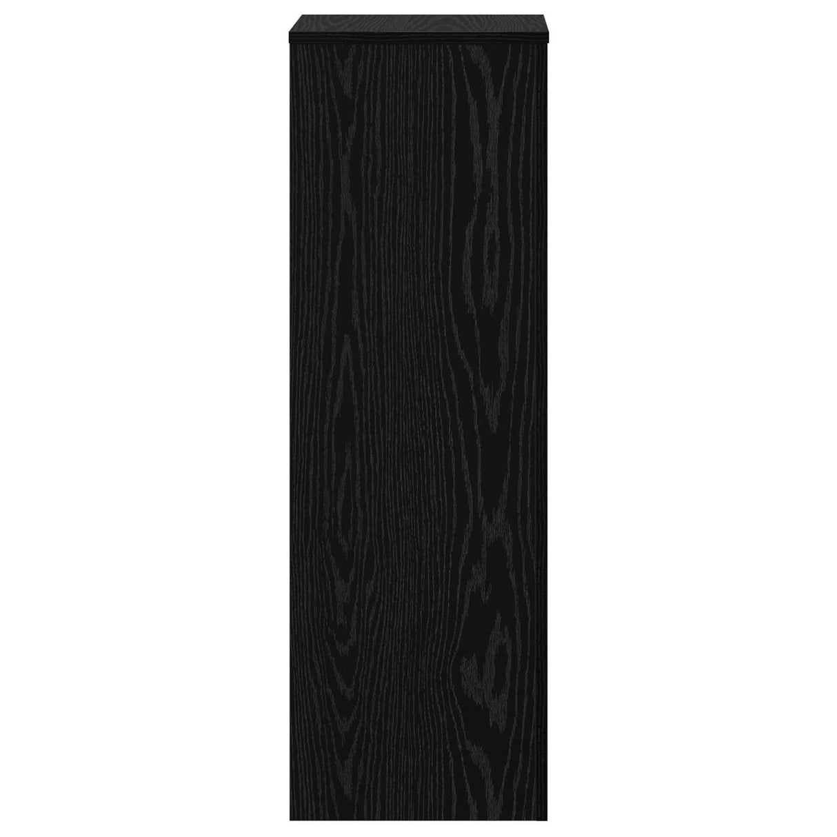 Plant Stand Black Oak 33 x 33 x 100 cm Engineered wood