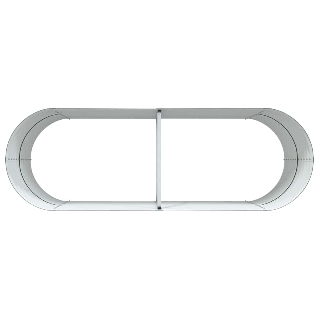 Raised Bed Green 240 x 80 x 81 cm Steel