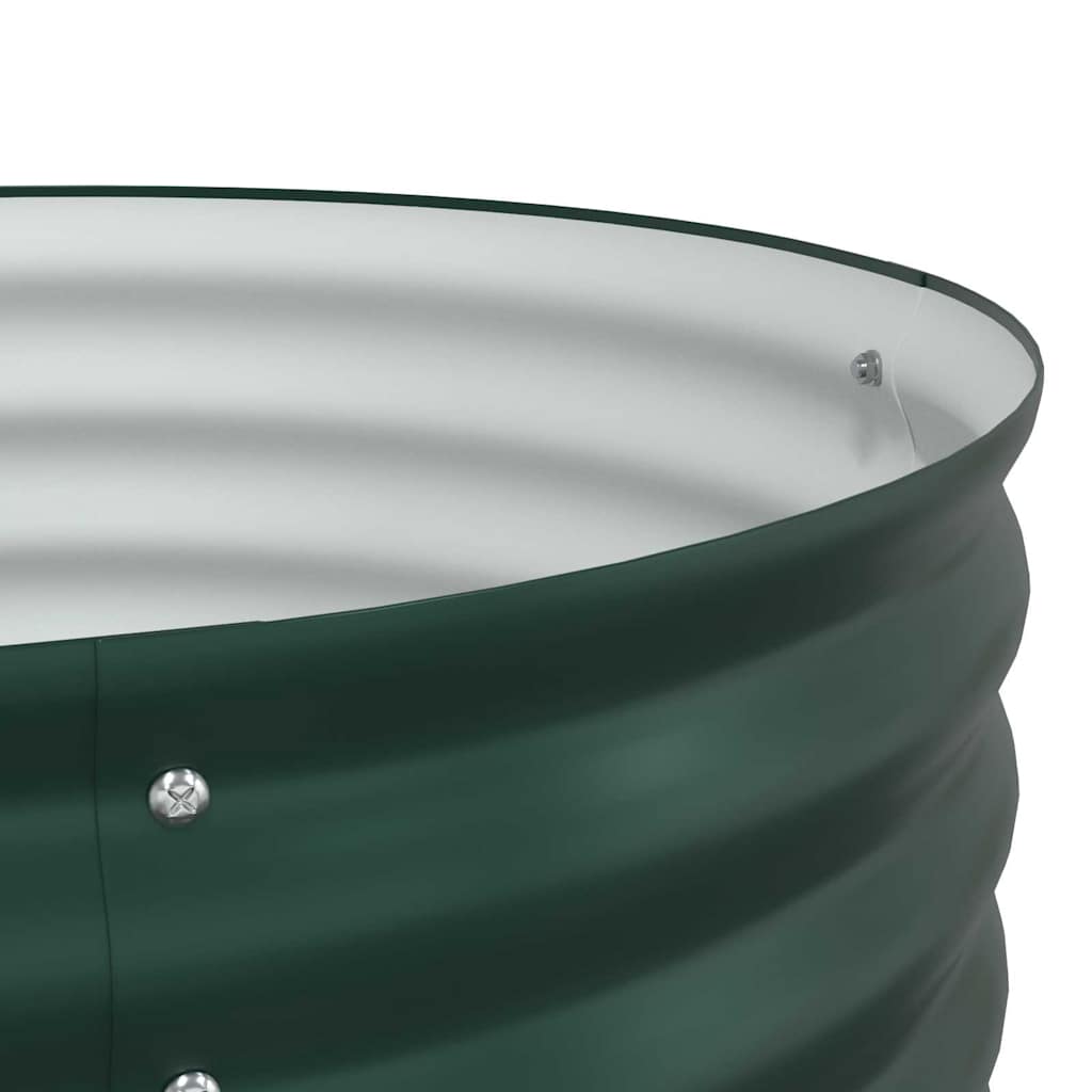 Raised Bed Green 160 x 80 x 81 cm Steel