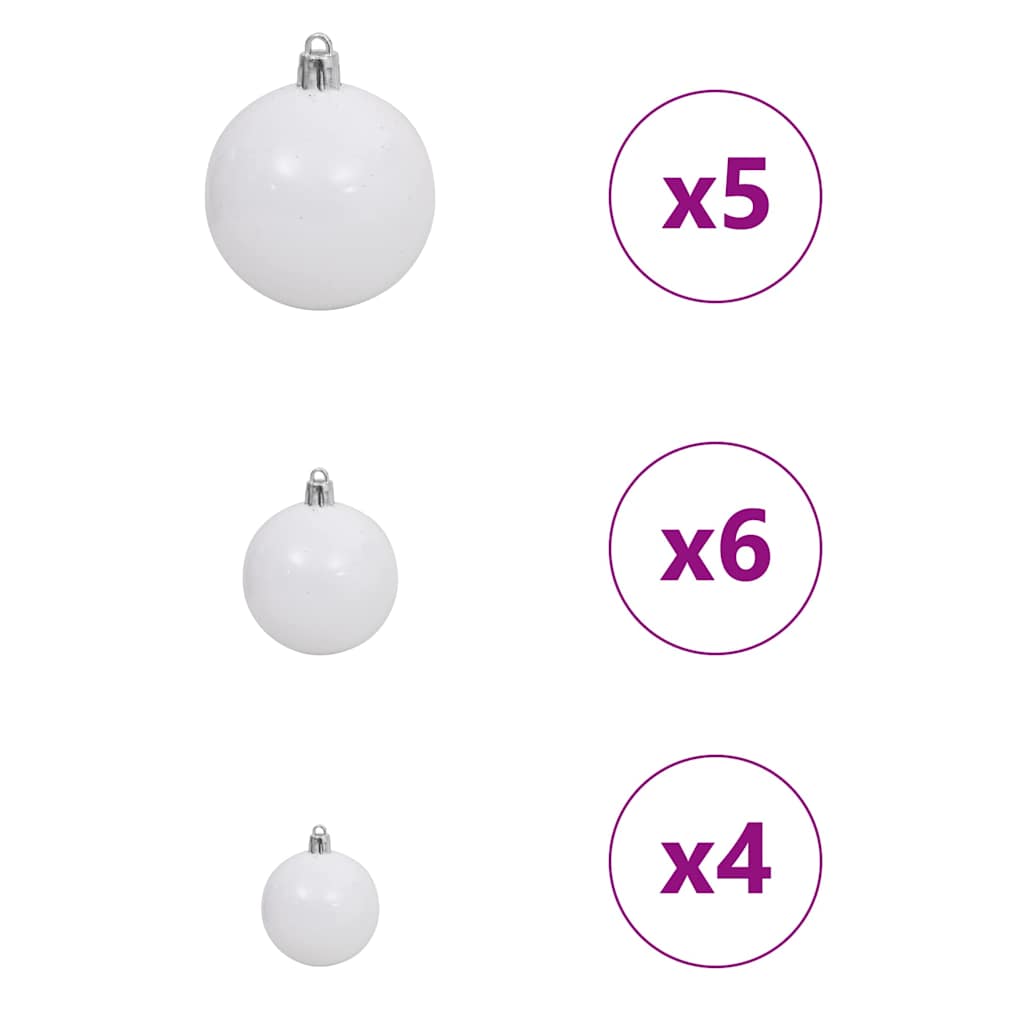 Artificial Christmas Tree with 150 LEDs Green 150 cm PE and PVC