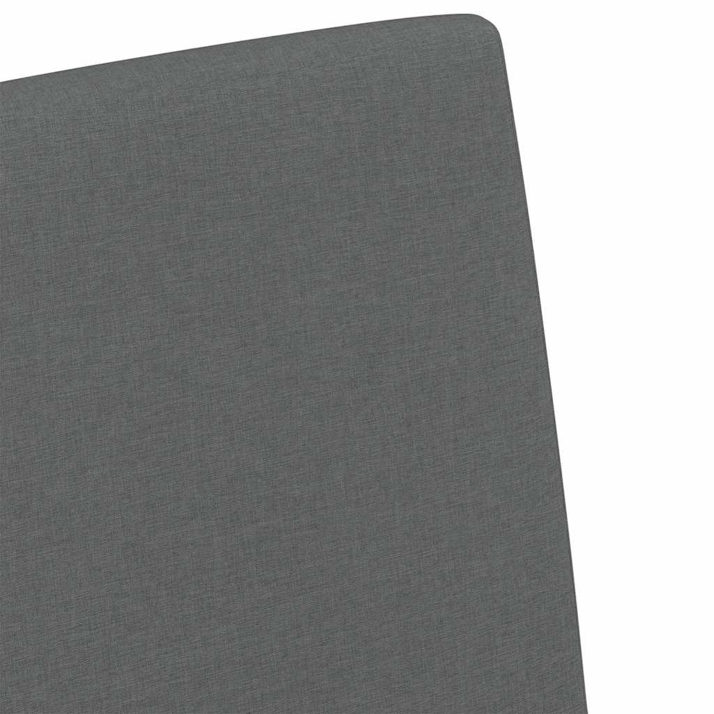 Dining Chairs 2 pcs Dark grey 57 x 67 x 95 cm Fabric