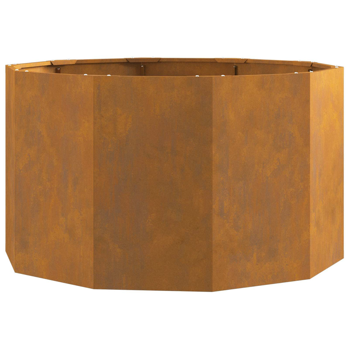 Planter Rusty 90 x 90 x 50 cm Weathering Steel