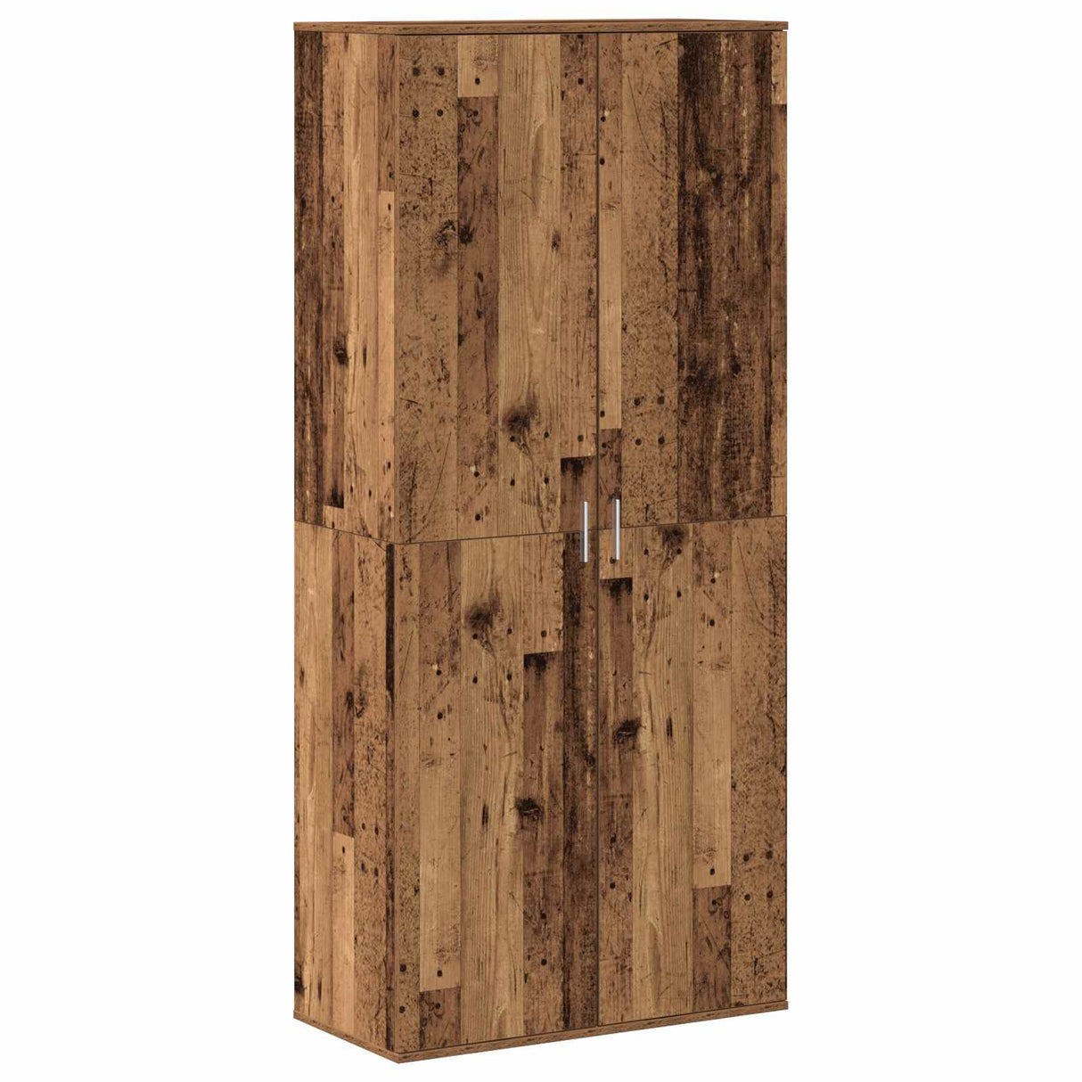Highboard 80 x 39 x 178 cm Engineered Wood Old Wood