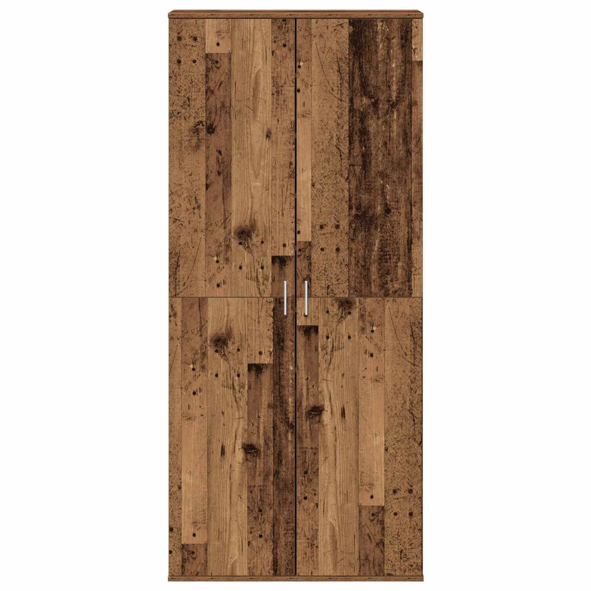 Highboard 80 x 39 x 178 cm Engineered Wood Old Wood