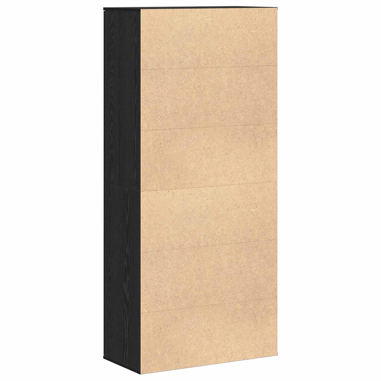 Highboard 80 x 39 x 178 cm Engineered Wood Black Oak