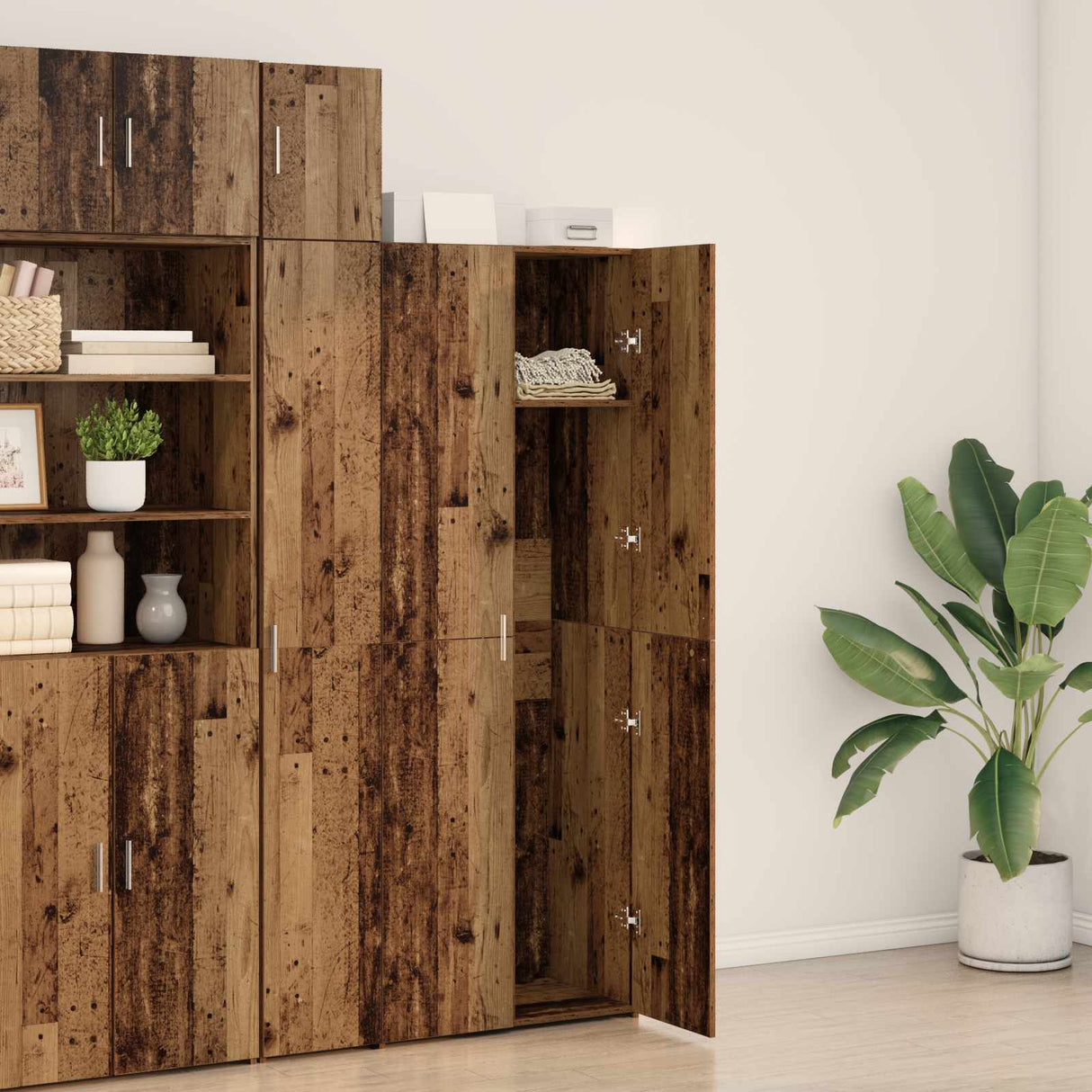 Highboard Old Wood 70 x 42,5 x 185 cm