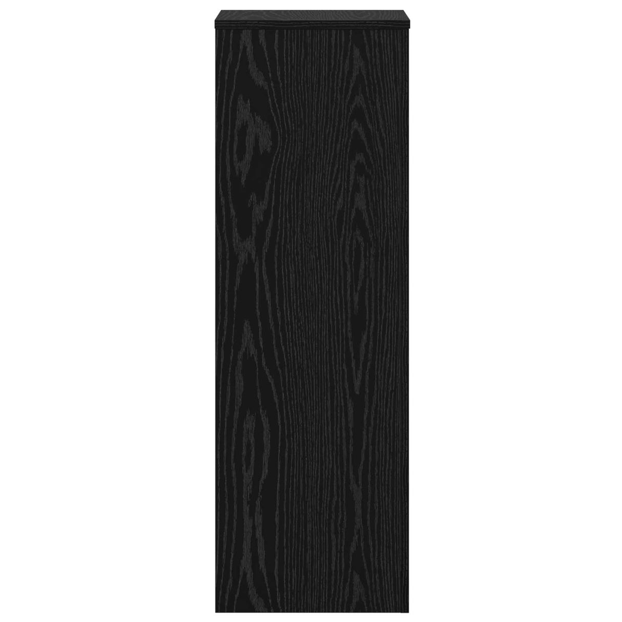 Plant Stand 2 pcs Black Oak 33 x 33 x 100 cm Engineered Wood