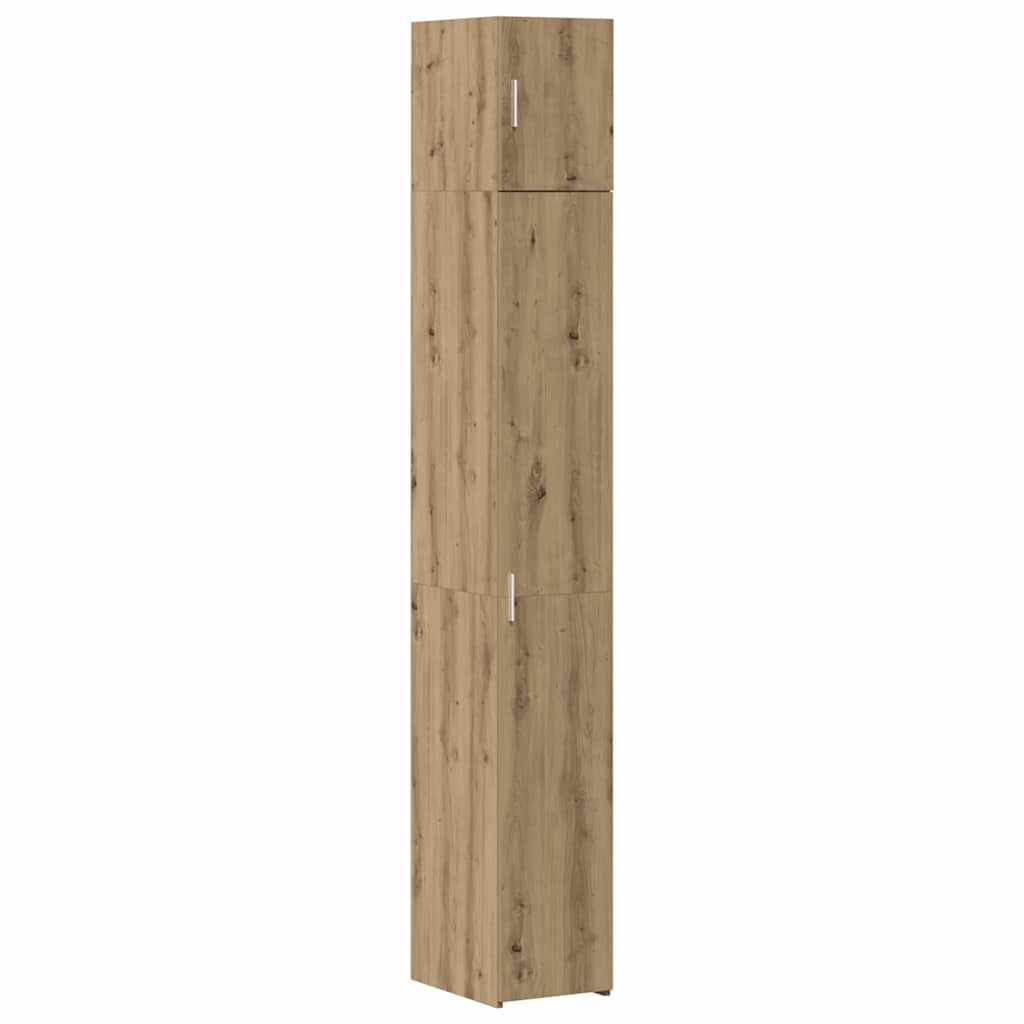 2-piece storage cabinet with shelves 2 pcs Artisan Oak