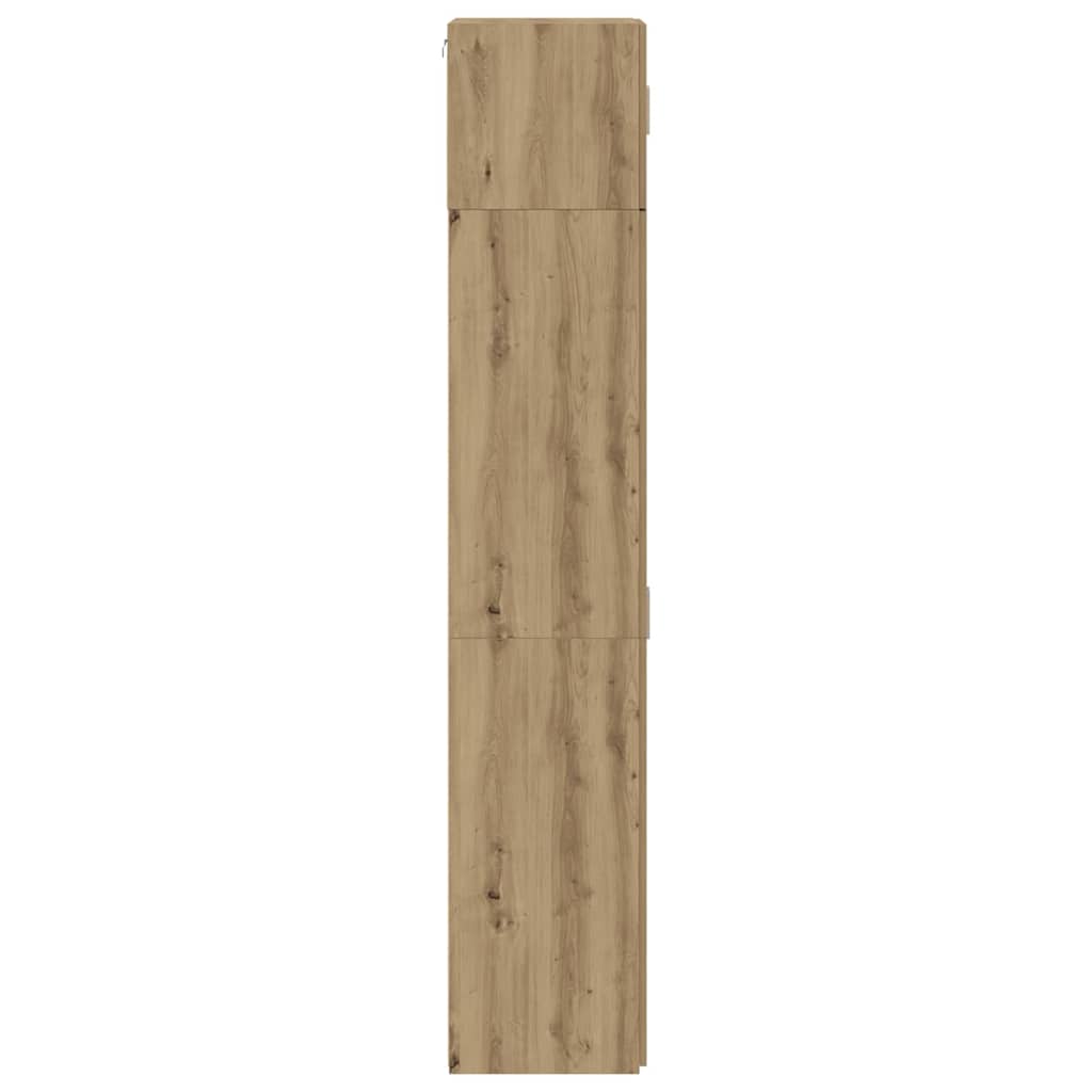 Storage Cabinet 3 pcs Artisan Oak 70 x 42,5 x 185 cm