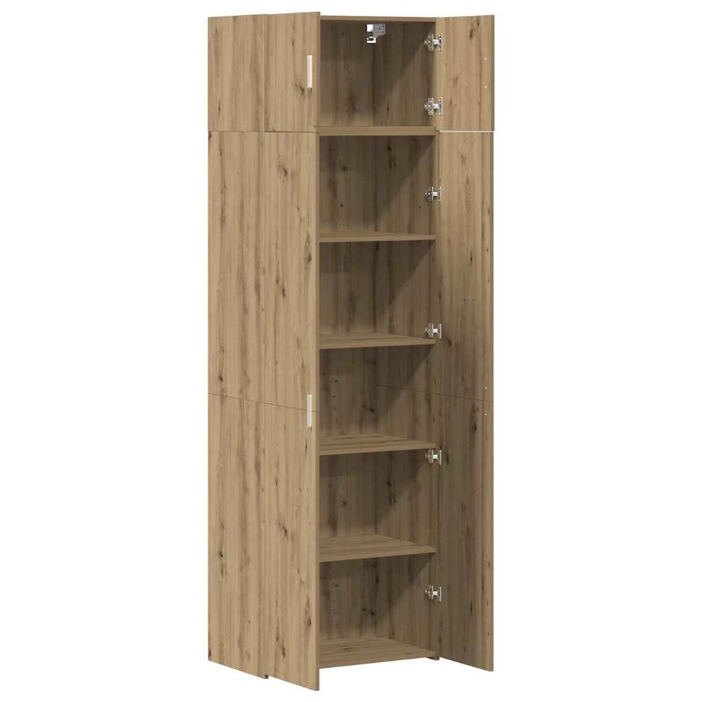 Storage Cabinet 2 pcs Artisan Oak 70 x 42,5 x 225 cm