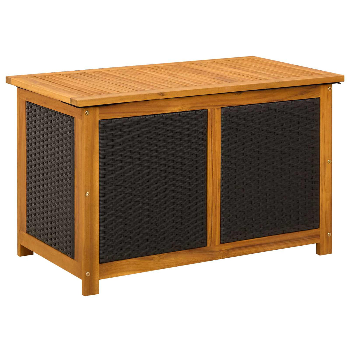 Garden Storage Box 141 L Solid Acacia Wood 90 x 50 x 56 cm