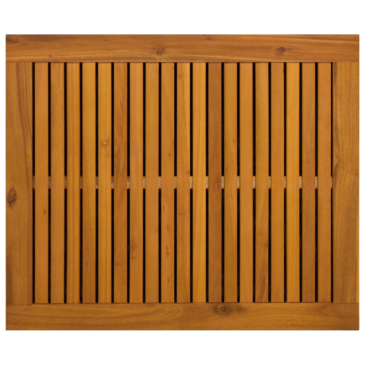 Garden Storage Box 88 L Solid Acacia Wood 60 x 50 x 56 cm Beige