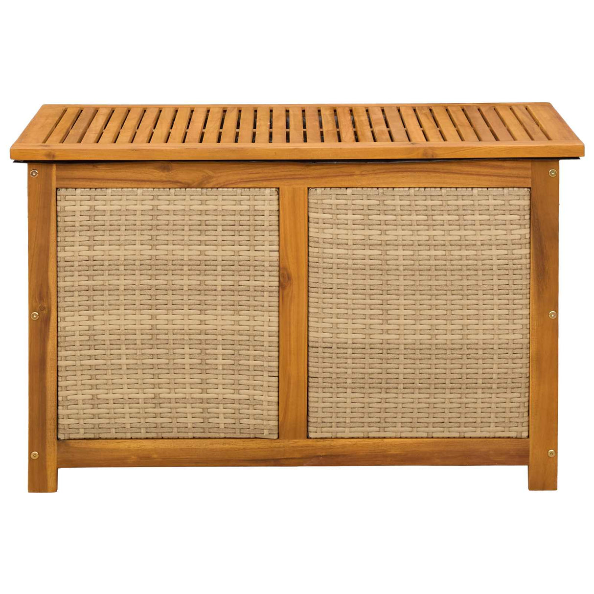 Garden Storage Box 141 L Solid Acacia Wood 90 x 50 x 56 cm