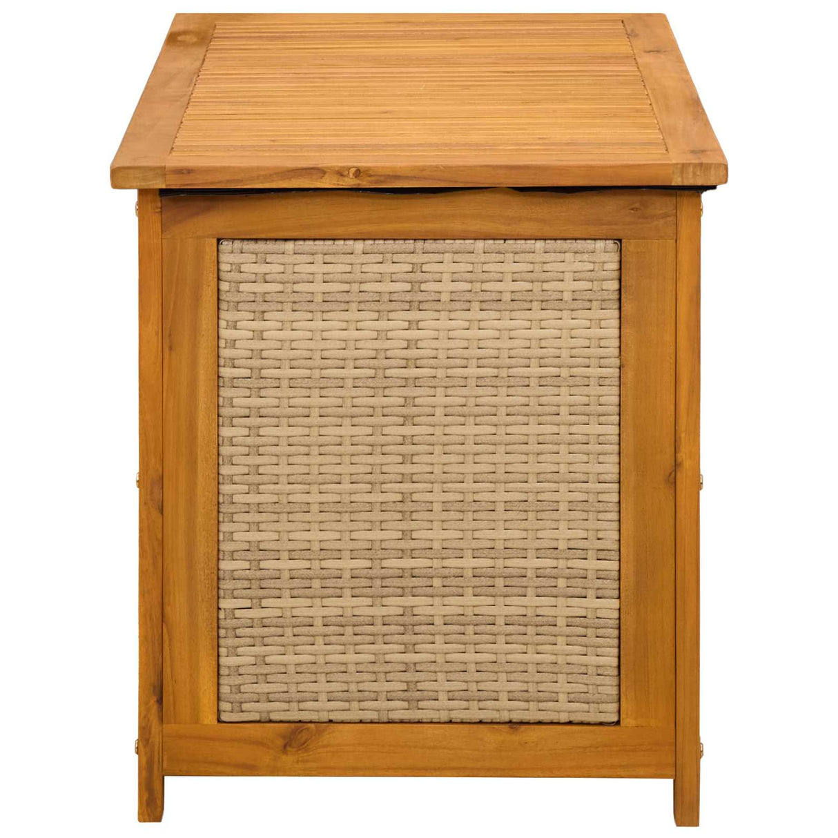 Garden Storage Box 141 L Solid Acacia Wood 90 x 50 x 56 cm