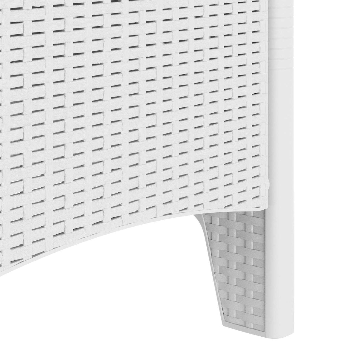 Garden Chair 2 pcs White 53 x 49 x 85 cm PP
