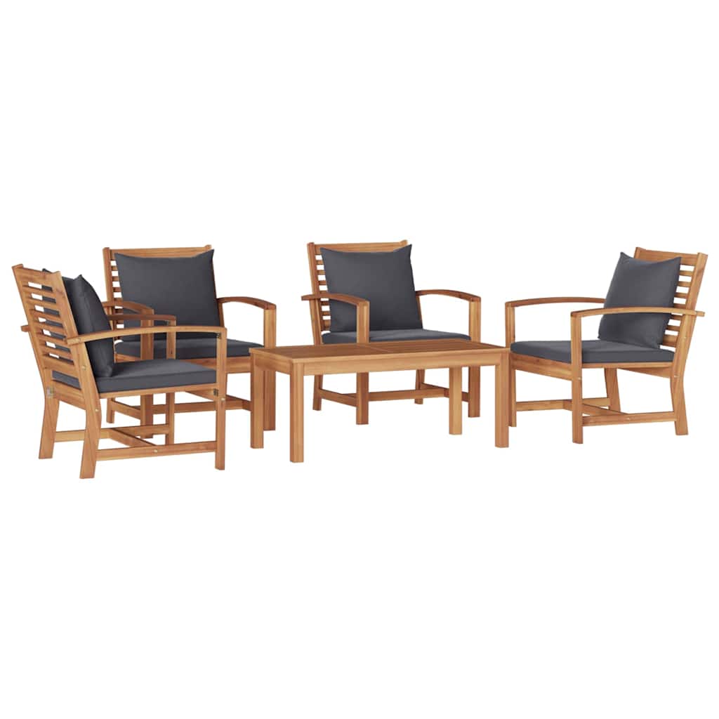 Garden Sofa Set Natural Solid teak wood
