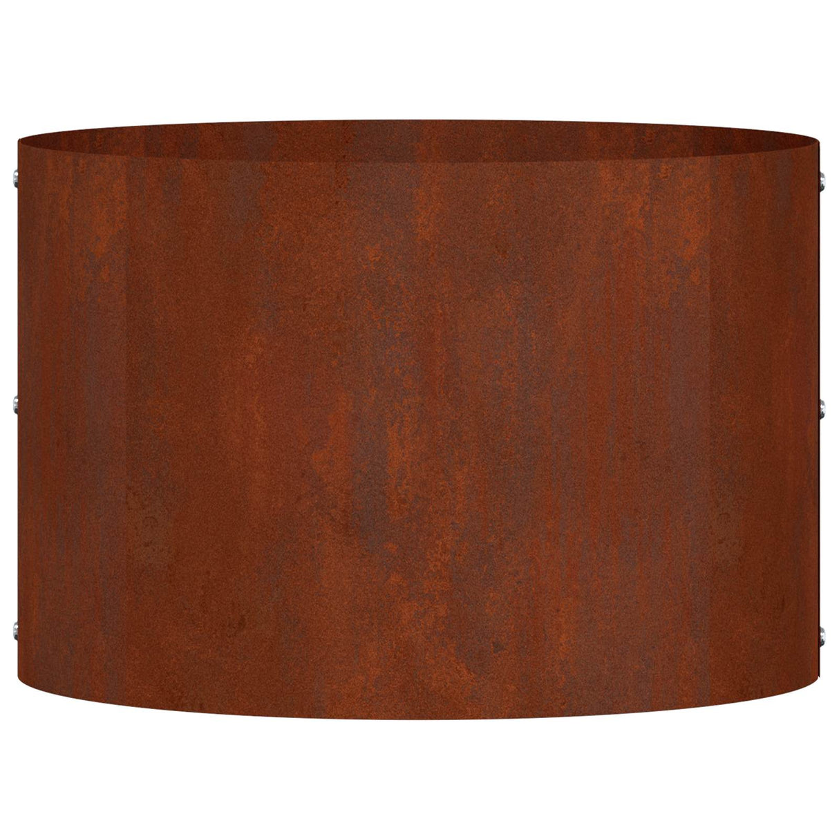 Planter Ring 5 pcs Brown 30 x 30 x 20 cm Weathering Steel