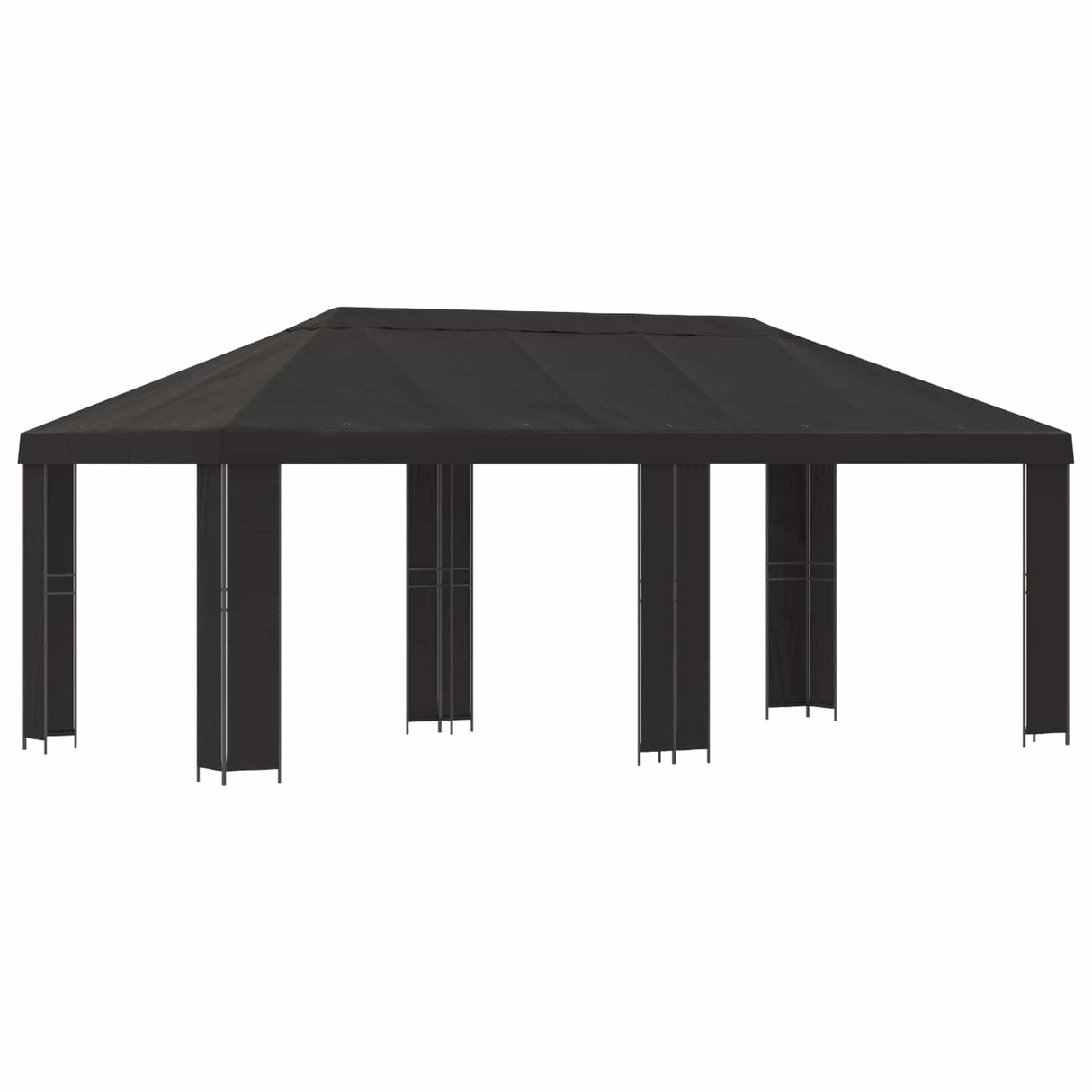 Garden Gazebo 6 x 3 m Anthracite Polyester and Steel 190