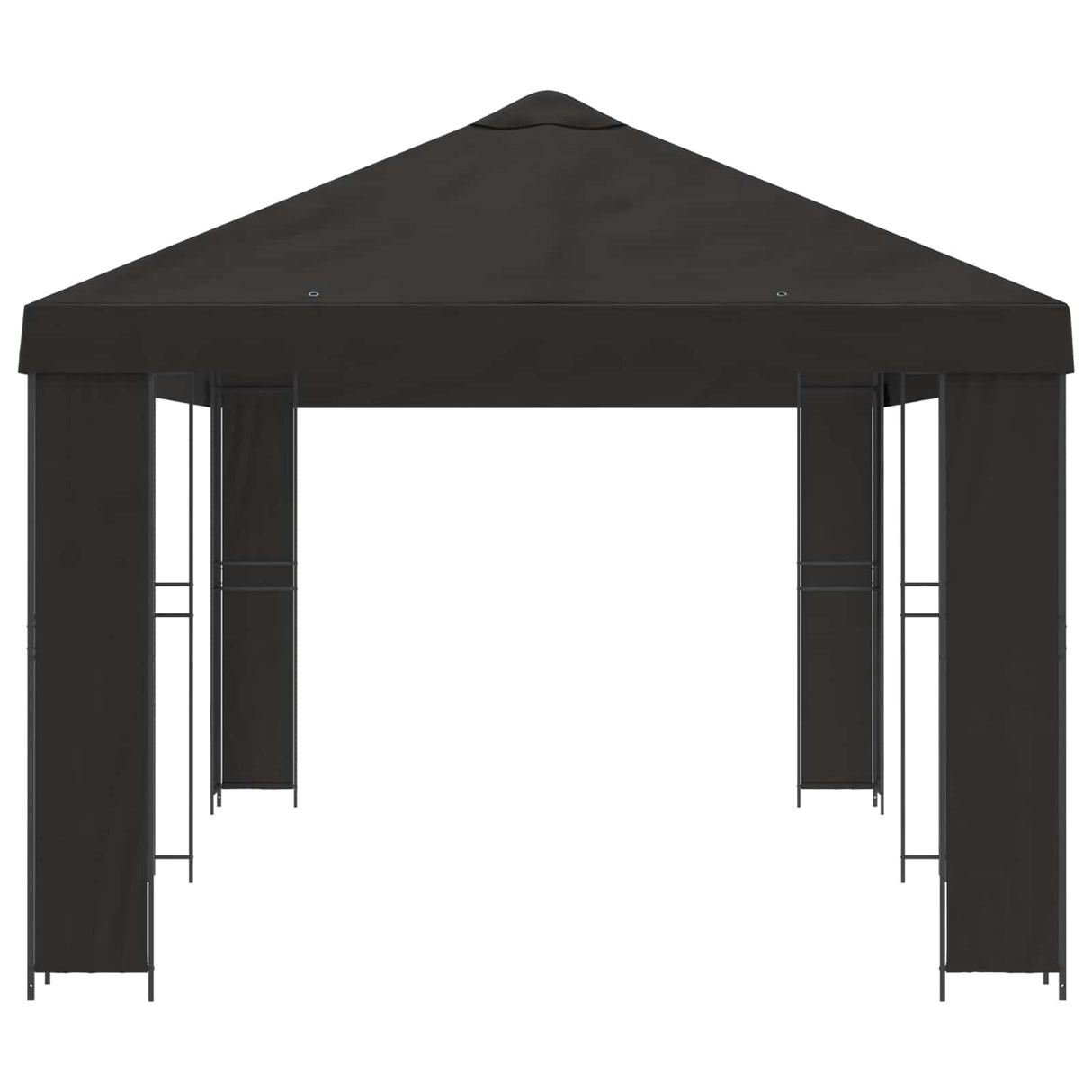 Garden Gazebo 6 x 3 m Anthracite Polyester and Steel 190