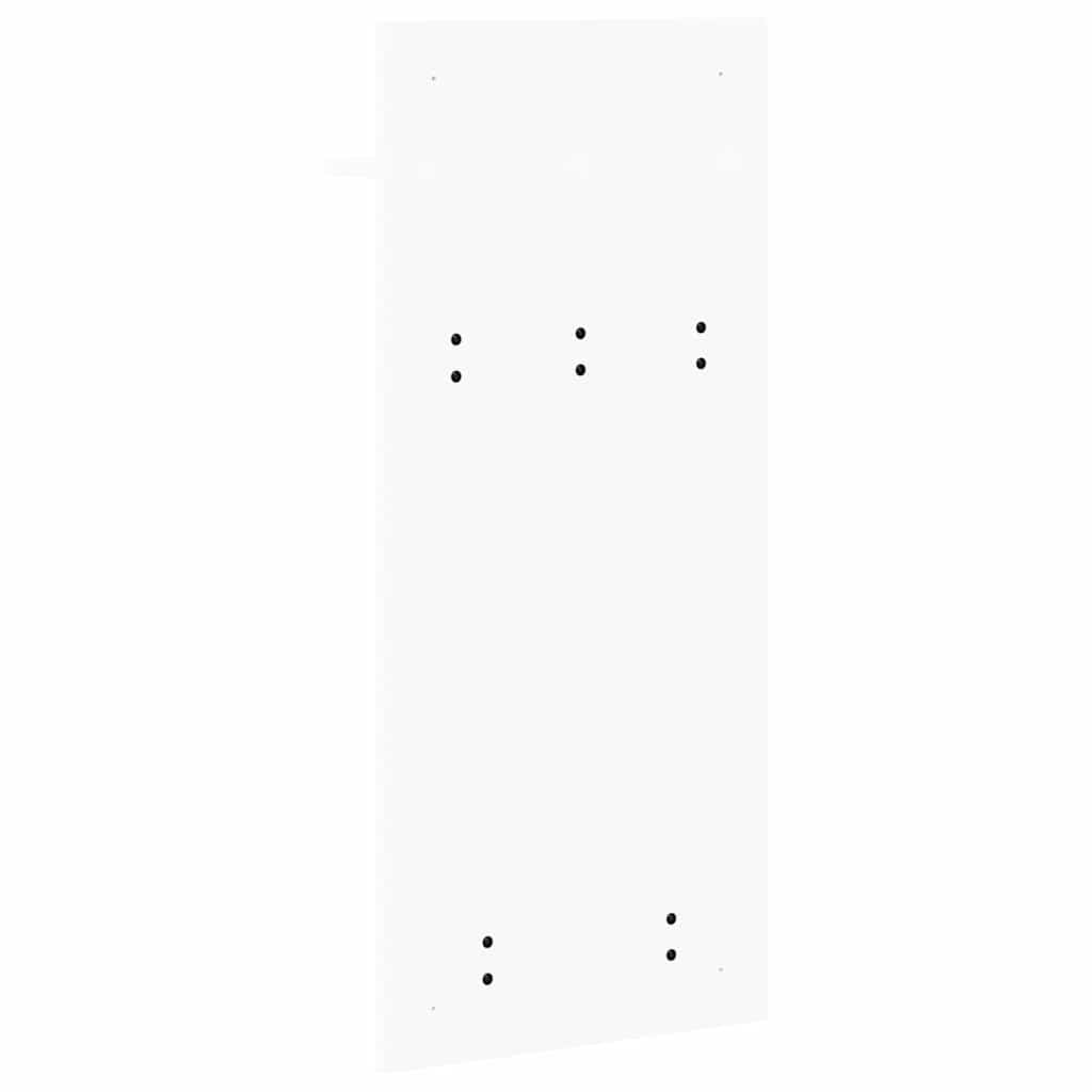 Wall-Mounted Coat Rack Wall-Mounted White 40 x 10 x 90 cm