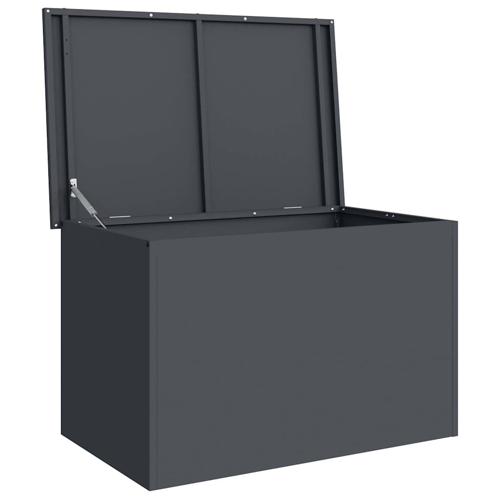 Garden Storage Cushion Box Steel 80 x 50,5 x 50 cm 180