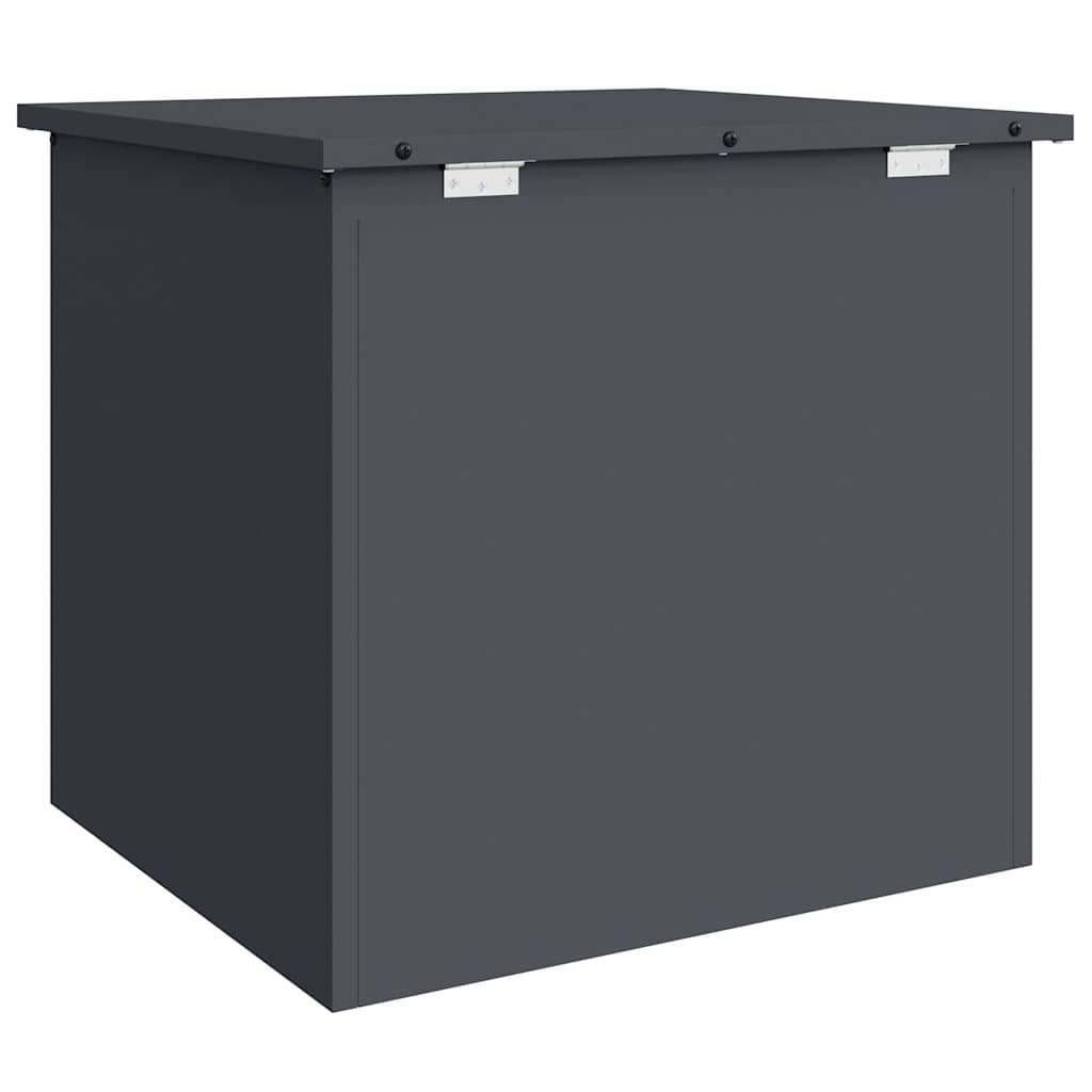 Outdoor Storage Box with Storage Anthracite 55 x 50.5 x 50 cm