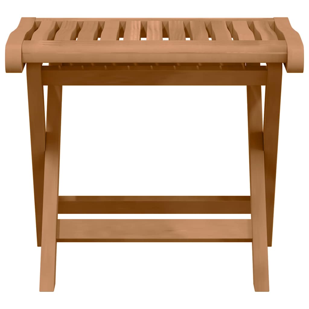 Garden Dining Set 4 pcs Brown Solid Teak Wood