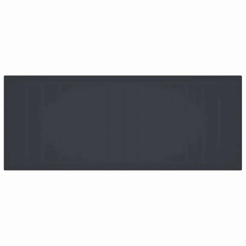 Garden Dining Set 11 pcs Anthracite Polt rattan