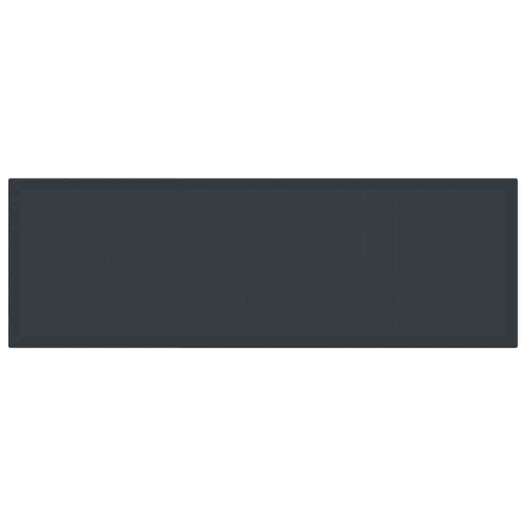 Garden Dining Set 13 pcs Anthracite Plastic