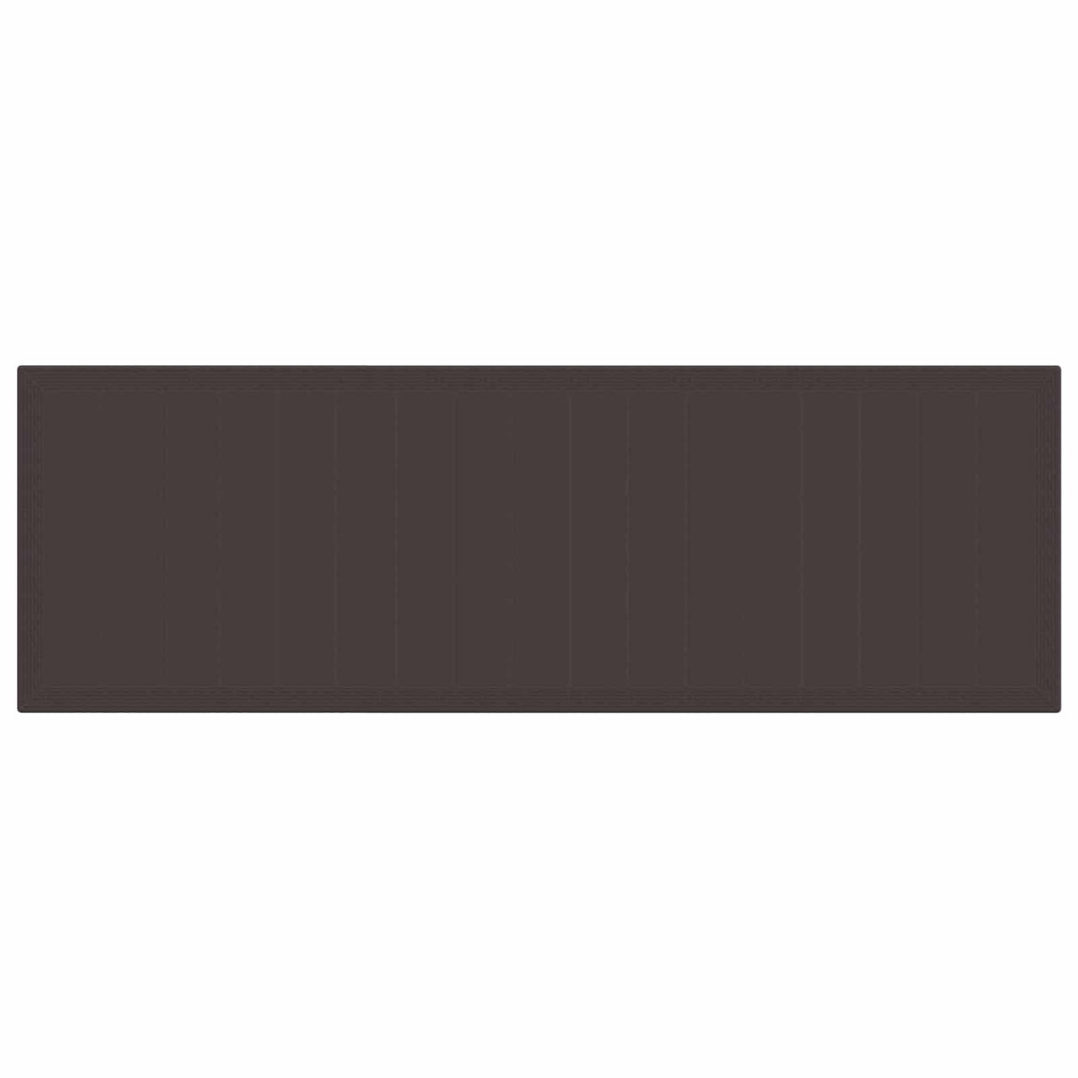 Garden Dining Set 13 pcs Brown and Taupe Poly rattan