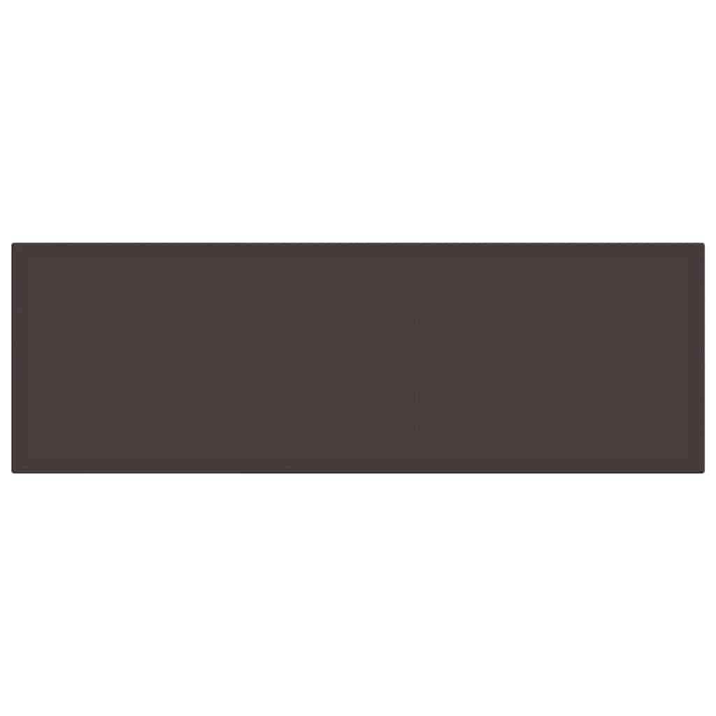 Garden Dining Set 11 pcs Brown and Anthracite Rattan