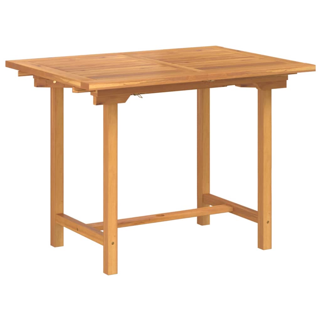 Garden Dining Set 5 pcs Brown Solid teak wood