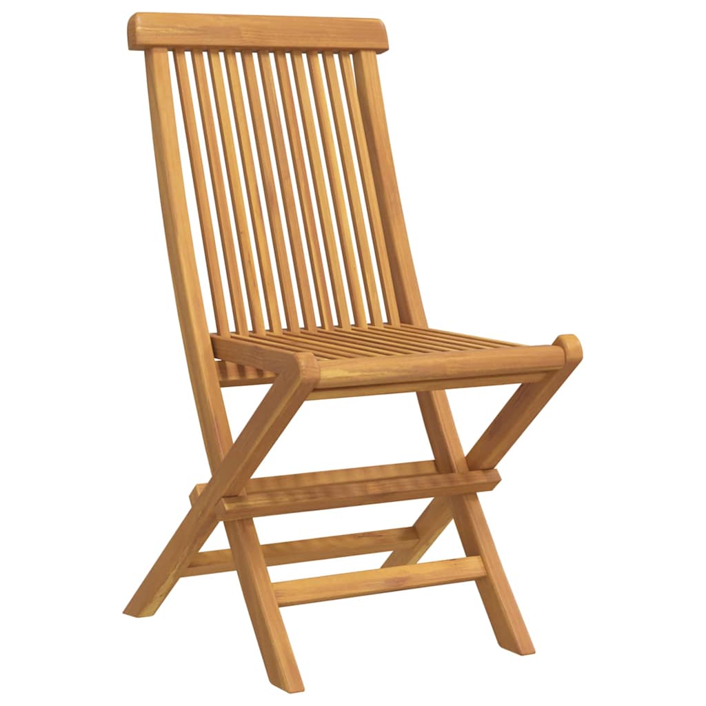 Garden Dining Set 7 pcs Brown Solid teak wood