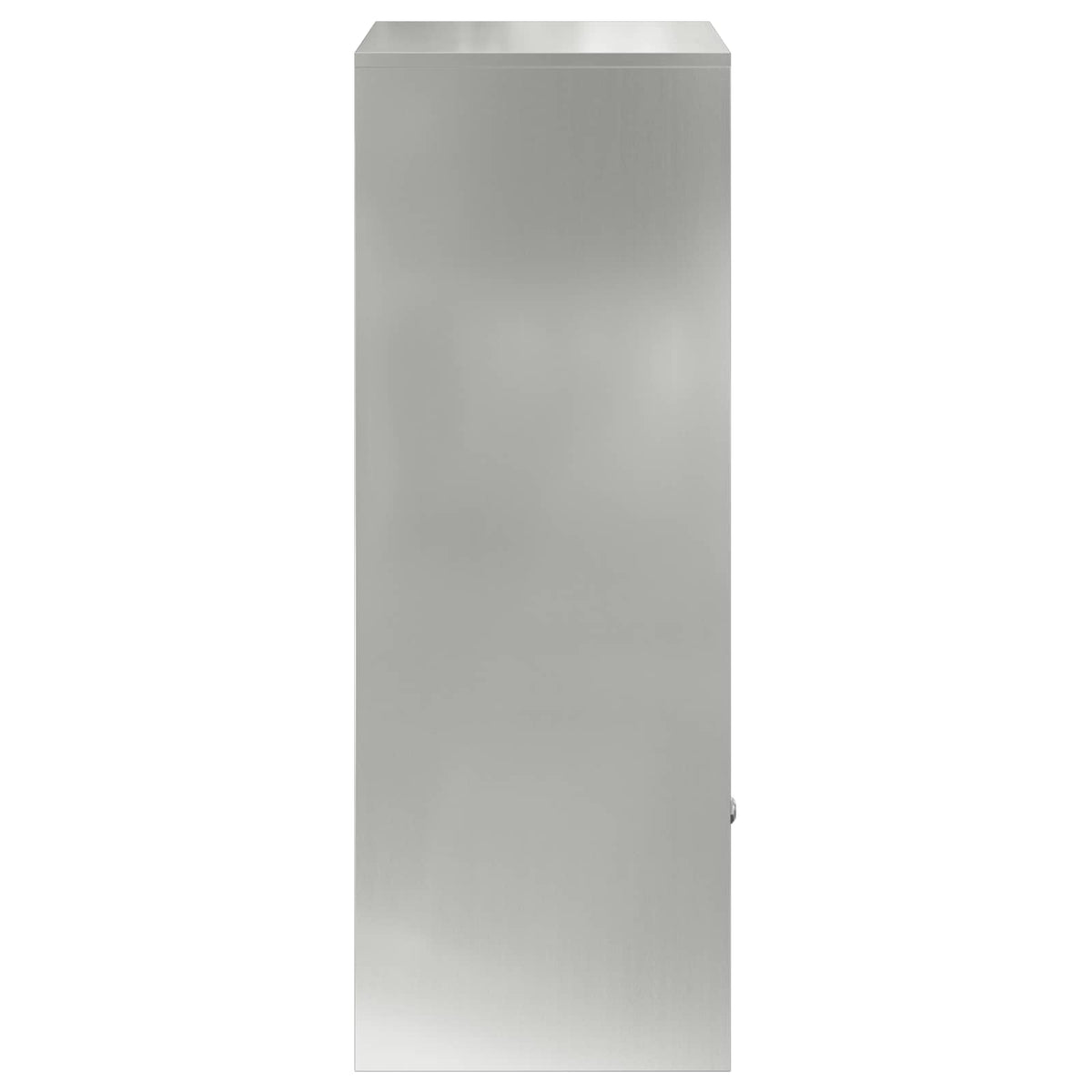 Parcel Drop Box Silver 41 x 38 x 103 cm Galvanised Steel