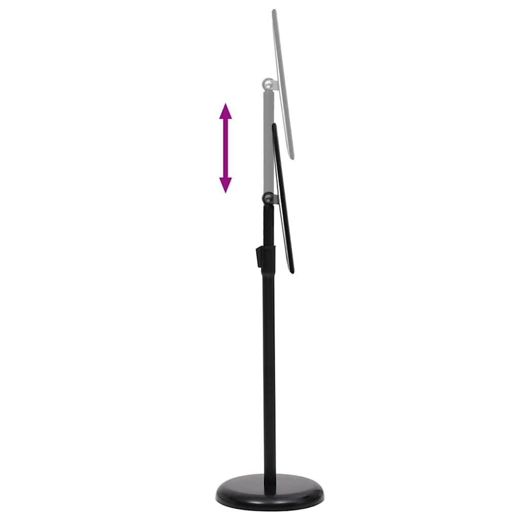 Poster Stands 2 pcs Black 45 x 33 x 88 cm Aluminium alloy