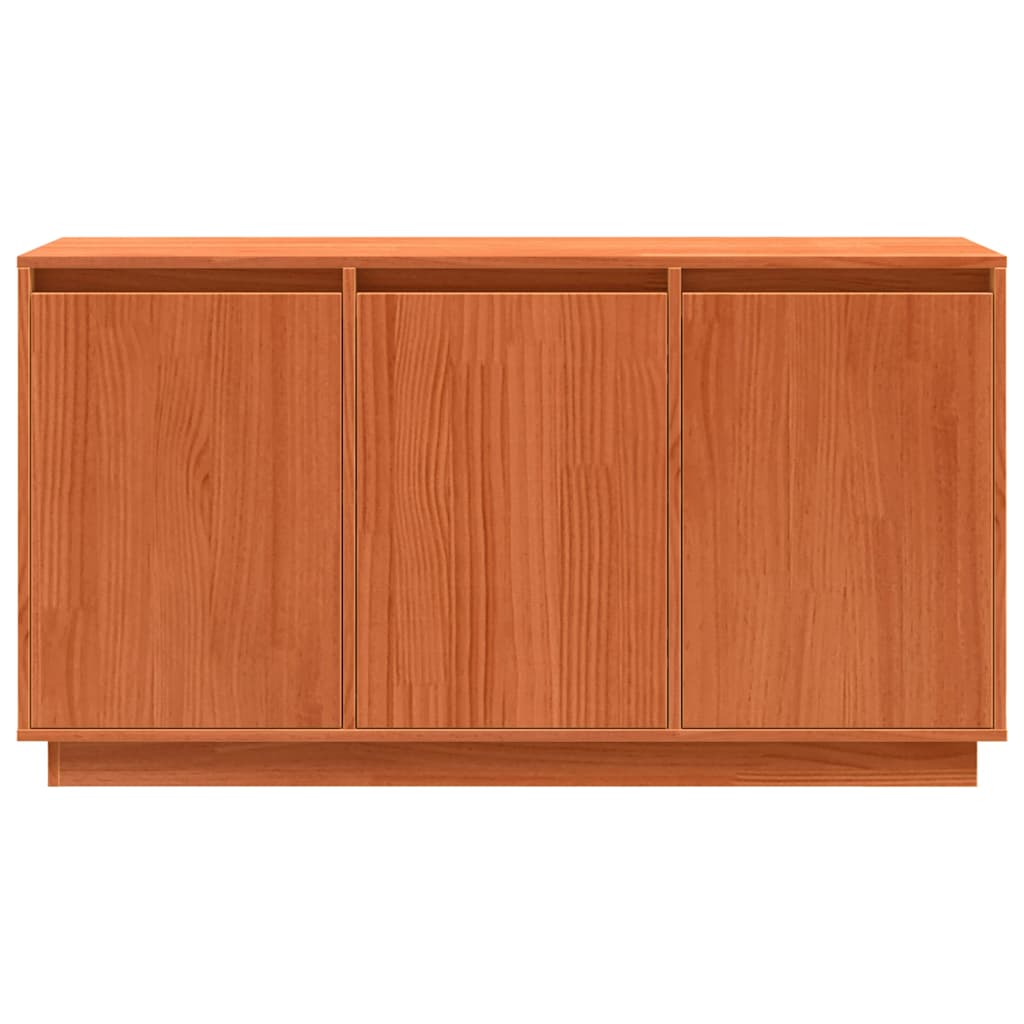 Sideboard Brown 111 x 34 x 60 cm Solid Pine wood