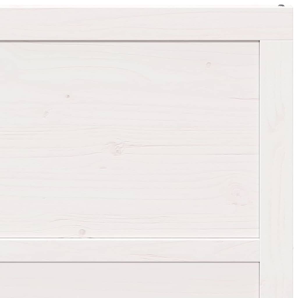 Barn Door White 90 x 208 cm Solid Pine wood